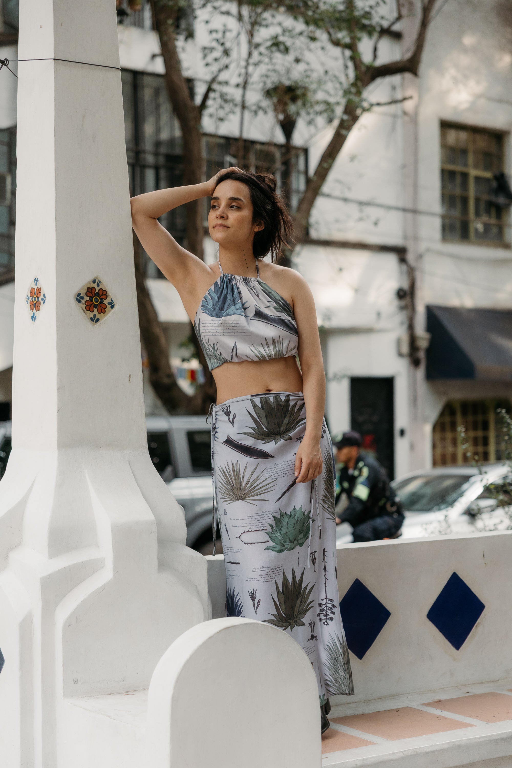 Falda Ópalo Agaves