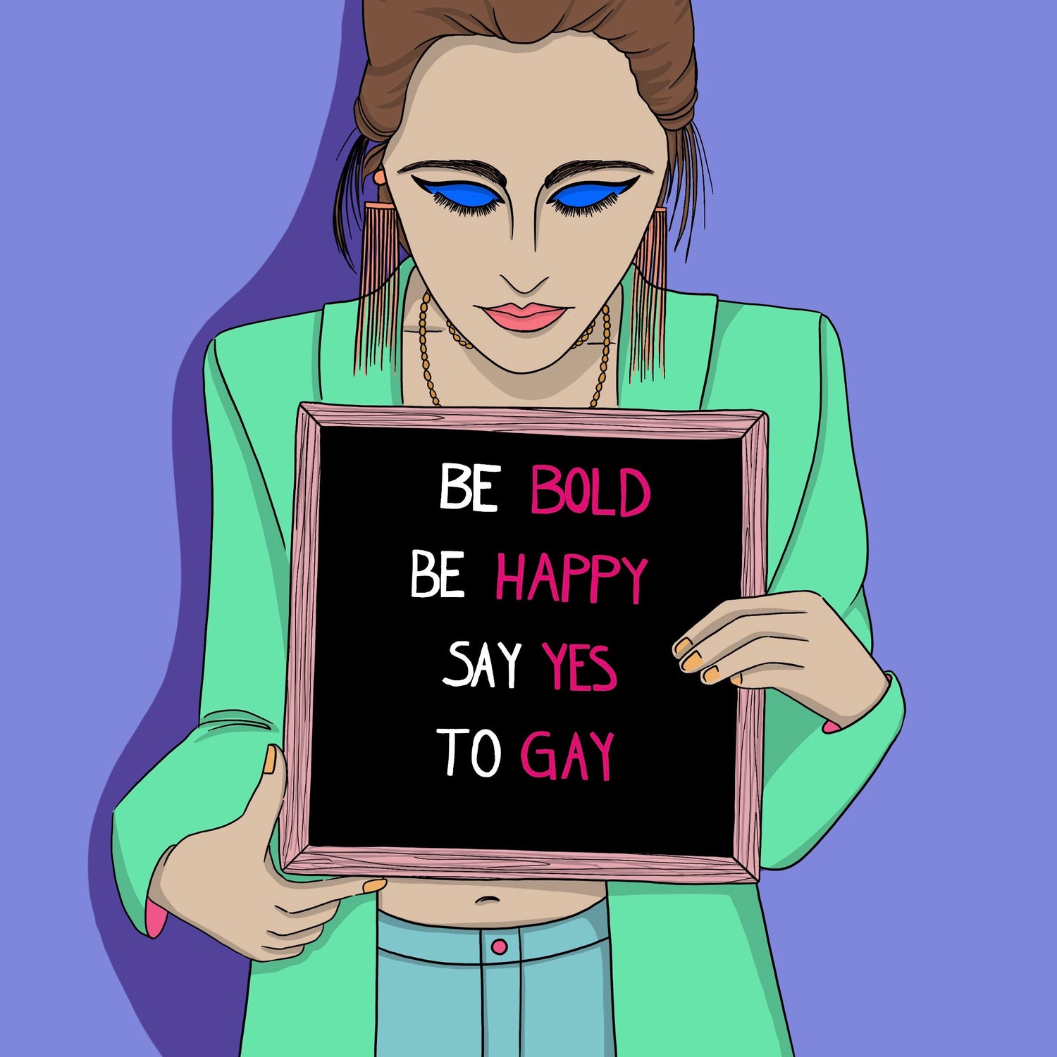 No Gender Issue de Elle Magazine. Bold move!