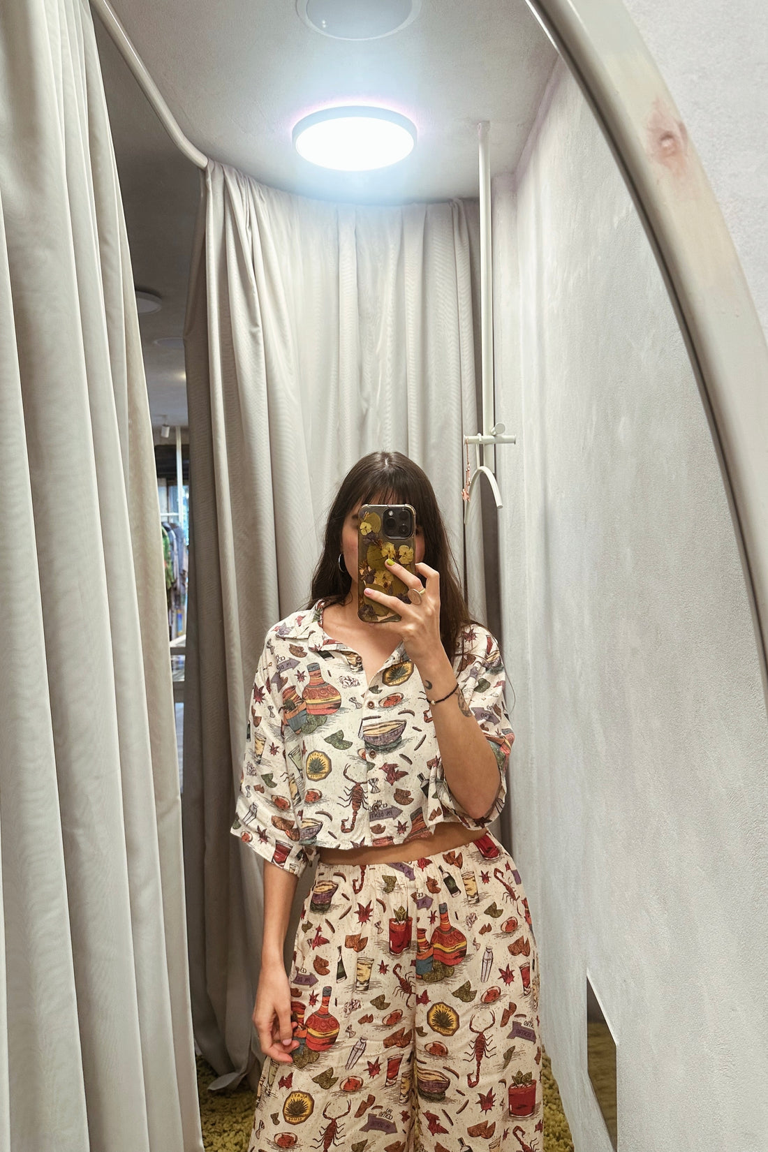 Camisa Crop Rituales