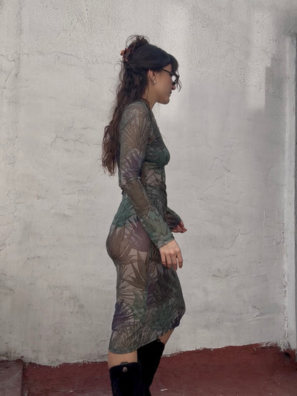 Mesh Dress Agaves