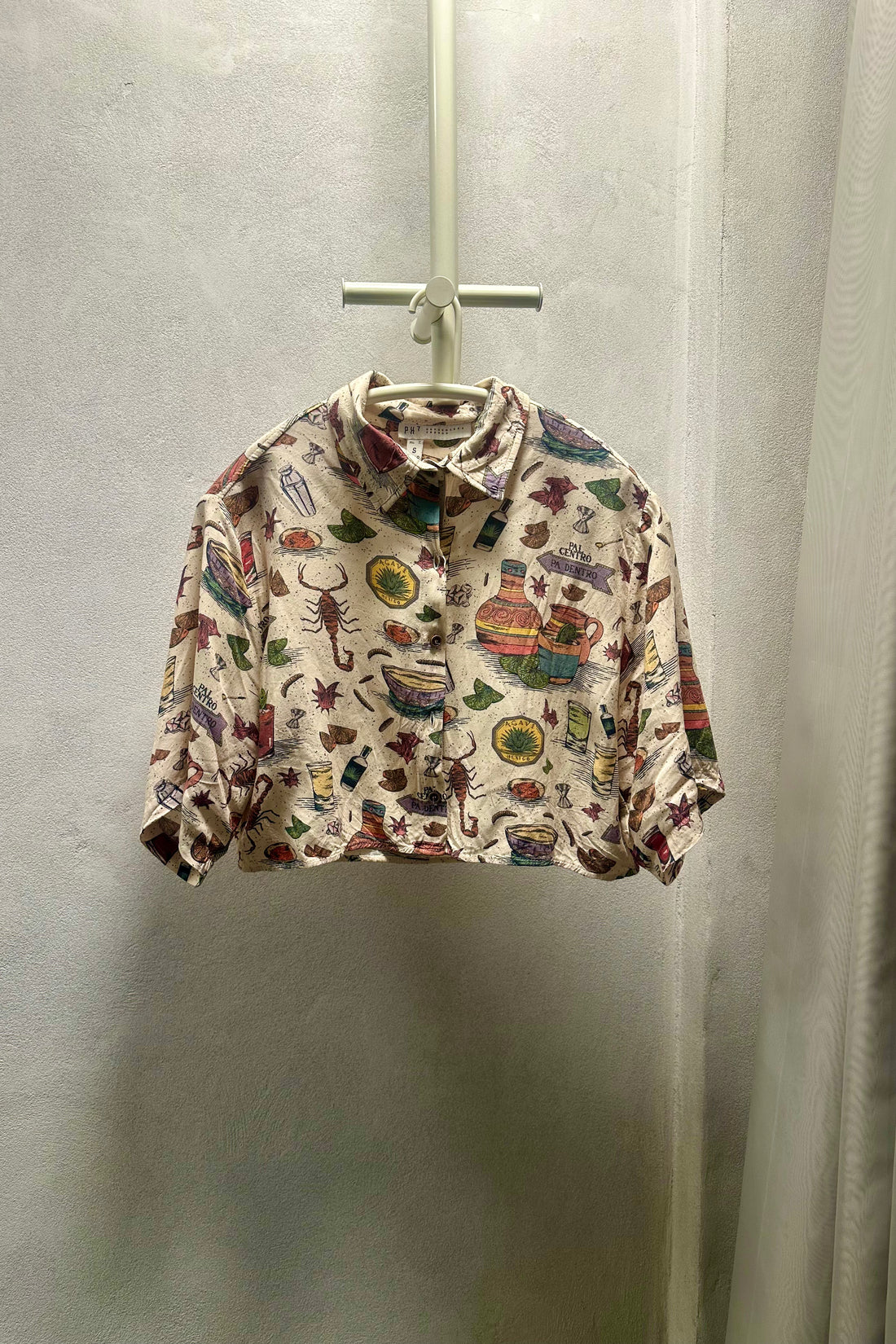 Camisa Crop Rituales