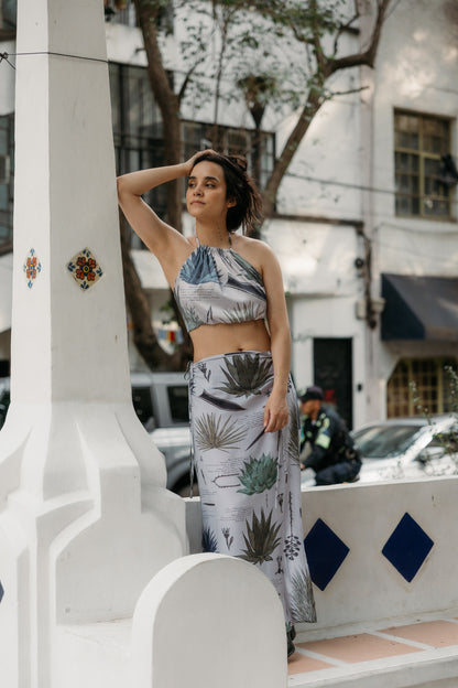 Falda Ópalo Agaves