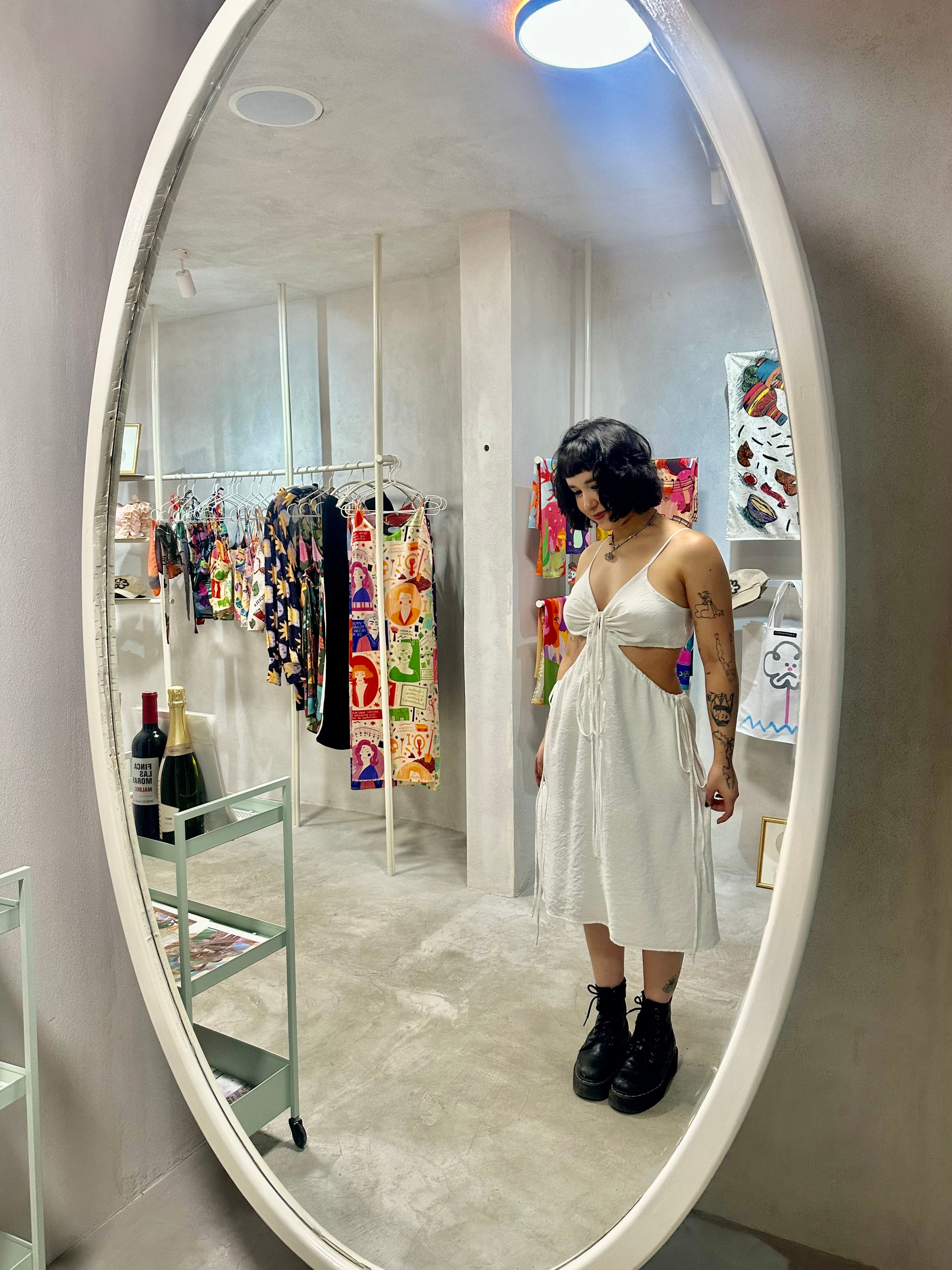 Vestido Medusa Blanco
