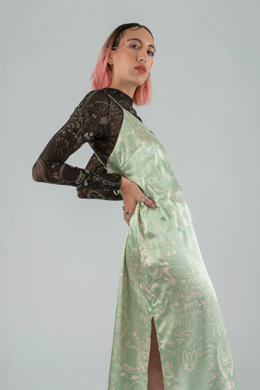 Vestido Disco Alebrijes